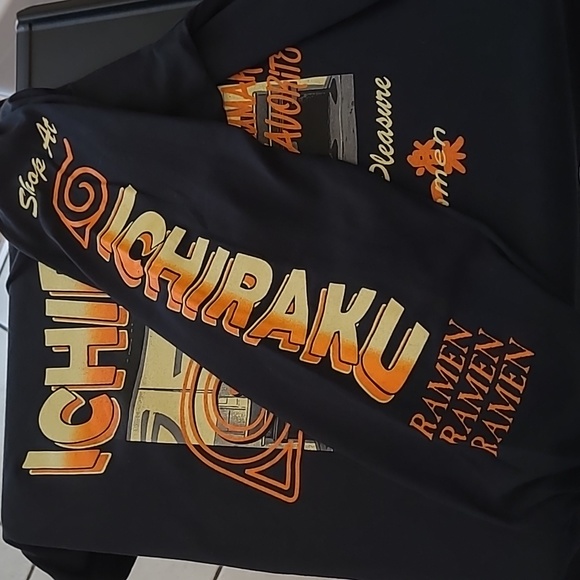 NWT NARUTO Naru Ship Cluttered Ichiraku Ramen Shirt Adult 2XL - Picture 4 of 8